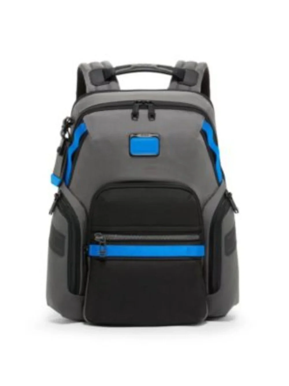 New Men’s TUMI Mens Alpha Bravo Navigater Backpack Gray, Blue